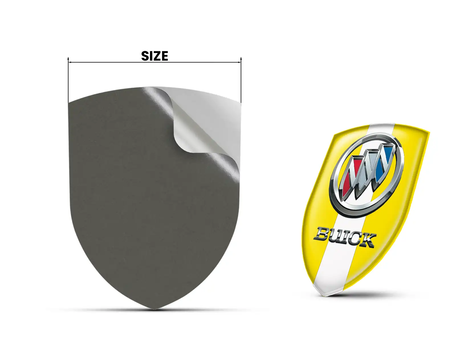 Buick Vinilos Luna Trasera Resistentes Universal Alta Calidad